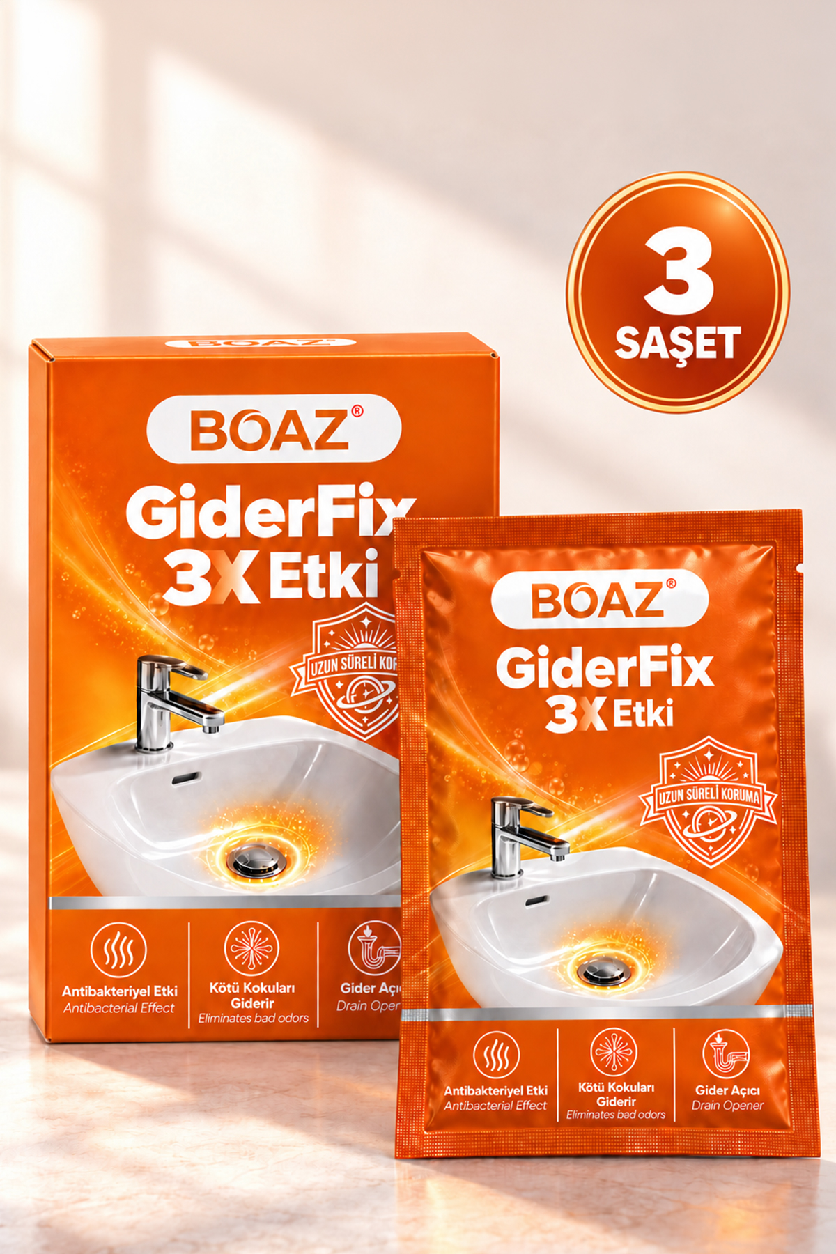 GiderFix 3X Etkili Gider Açıcı
