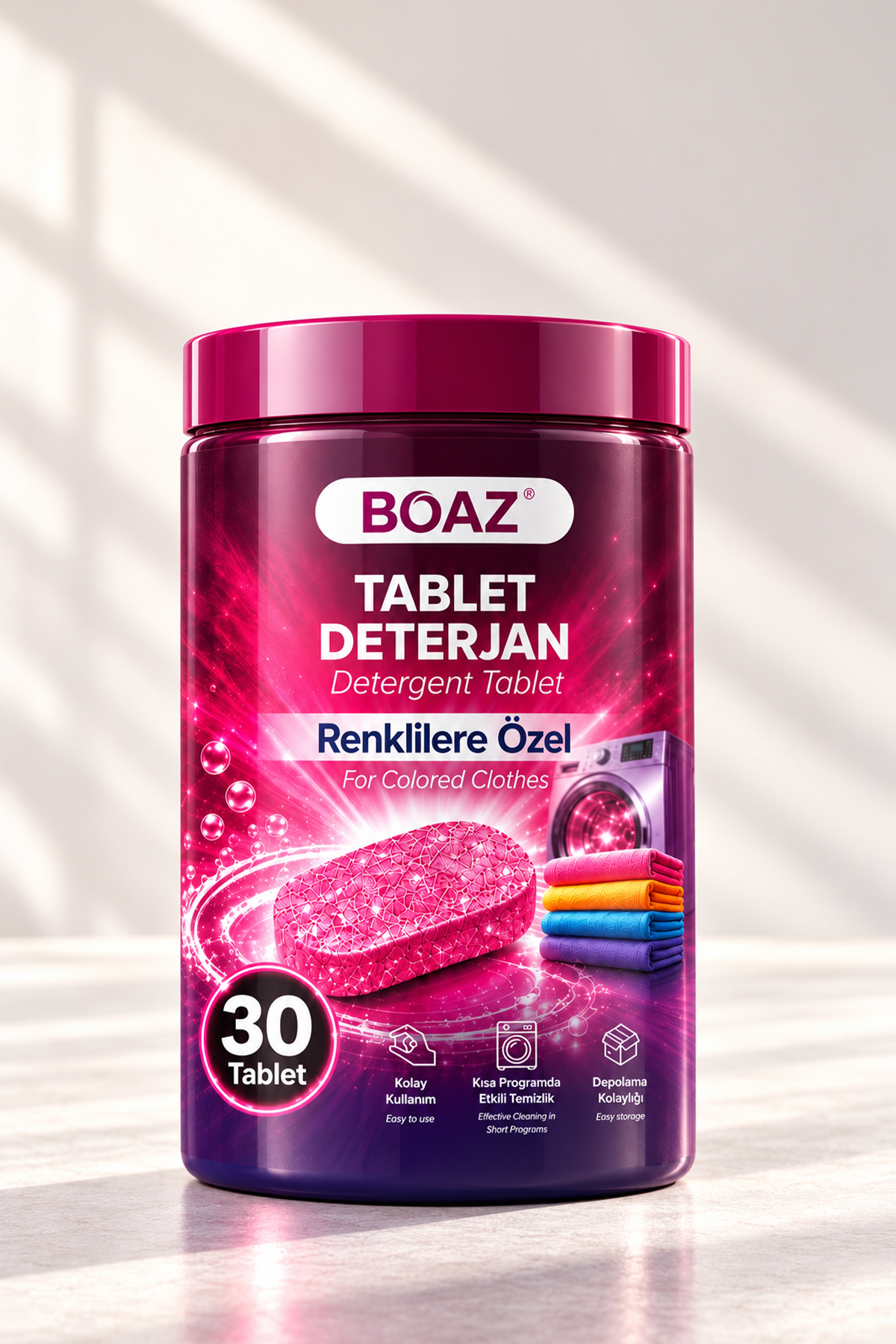 Renklilere Özel Tablet Deterjan